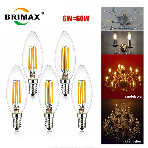 E14 led birnen kerzenbirnen - birnen, 6w
