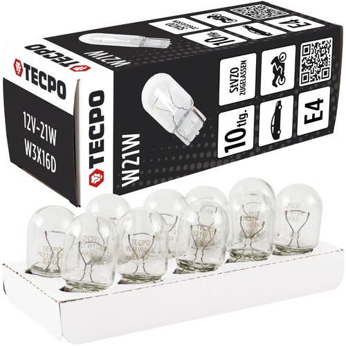 10x tecpo w21w glühbrinen - tecpo,