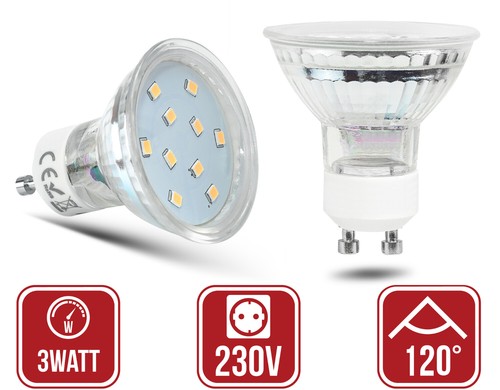 3watt gu10 led leuchtmittel - gu10,