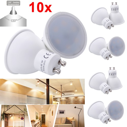 10er gu10 led strahler spot - strahler, 5w