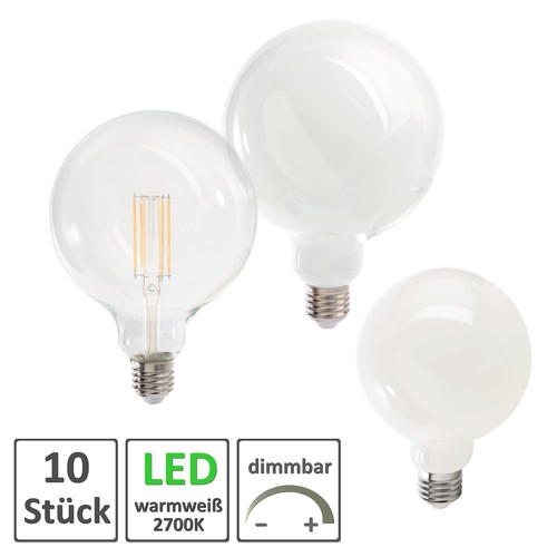 10stk e27 filament led - 10stk,