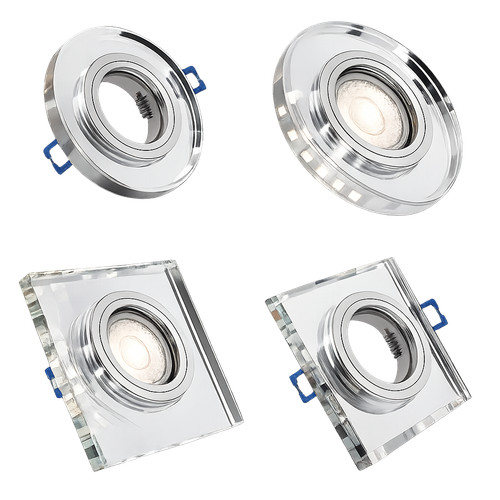 Glas einbaustrahler gu10 - einbaustrahler,