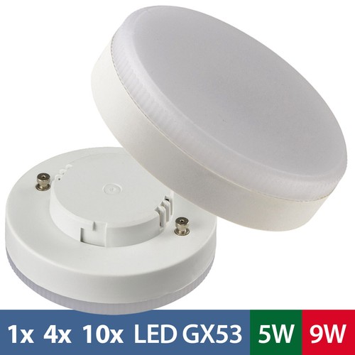 Gx53 led warmweiß 9w - led, 5w