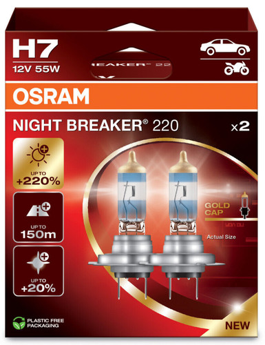 Osram night breaker 220 - osram, h7